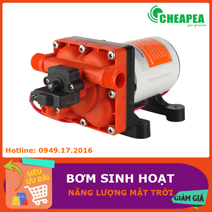 Bơm sinh hoạt gia đình NLMT