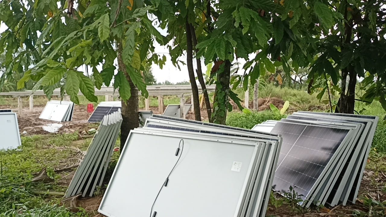 Các vật tư đã chuẩn bị sắn