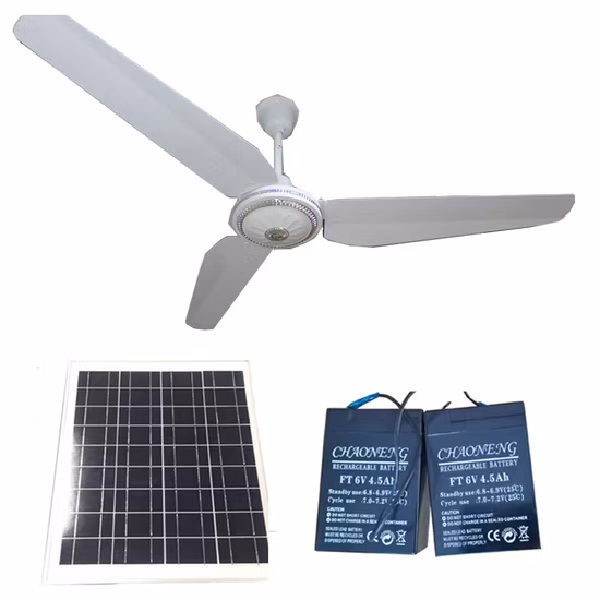 Remote-Control-48-Inches-BLDC-Motor-Ceiling-Fan-Solar-Powered-Bathroom-Fan
