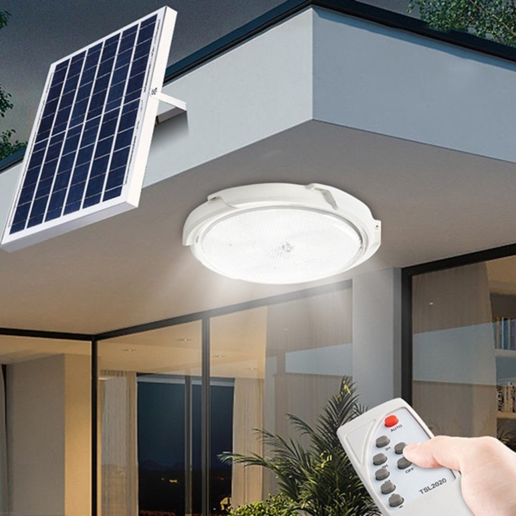 đèn năng lượng mặt trời trong nhà