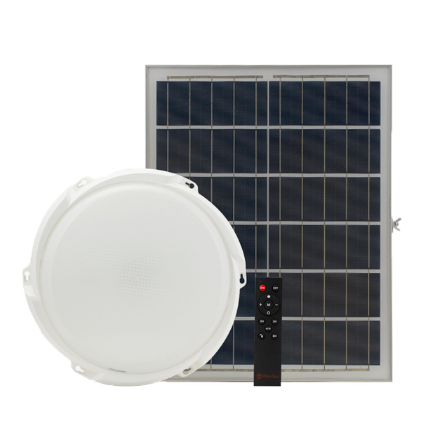 dmt solar - đèn ốp trần năng lượng mặt trời 200W Rạng Đông