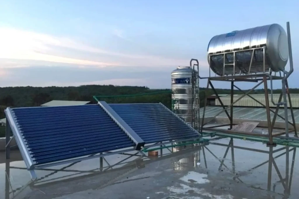 năng lượng mặt trời nước nóng