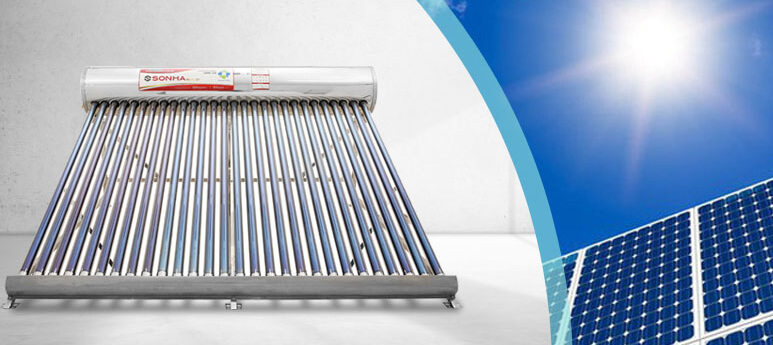 năng lượng mặt trời nước nóng